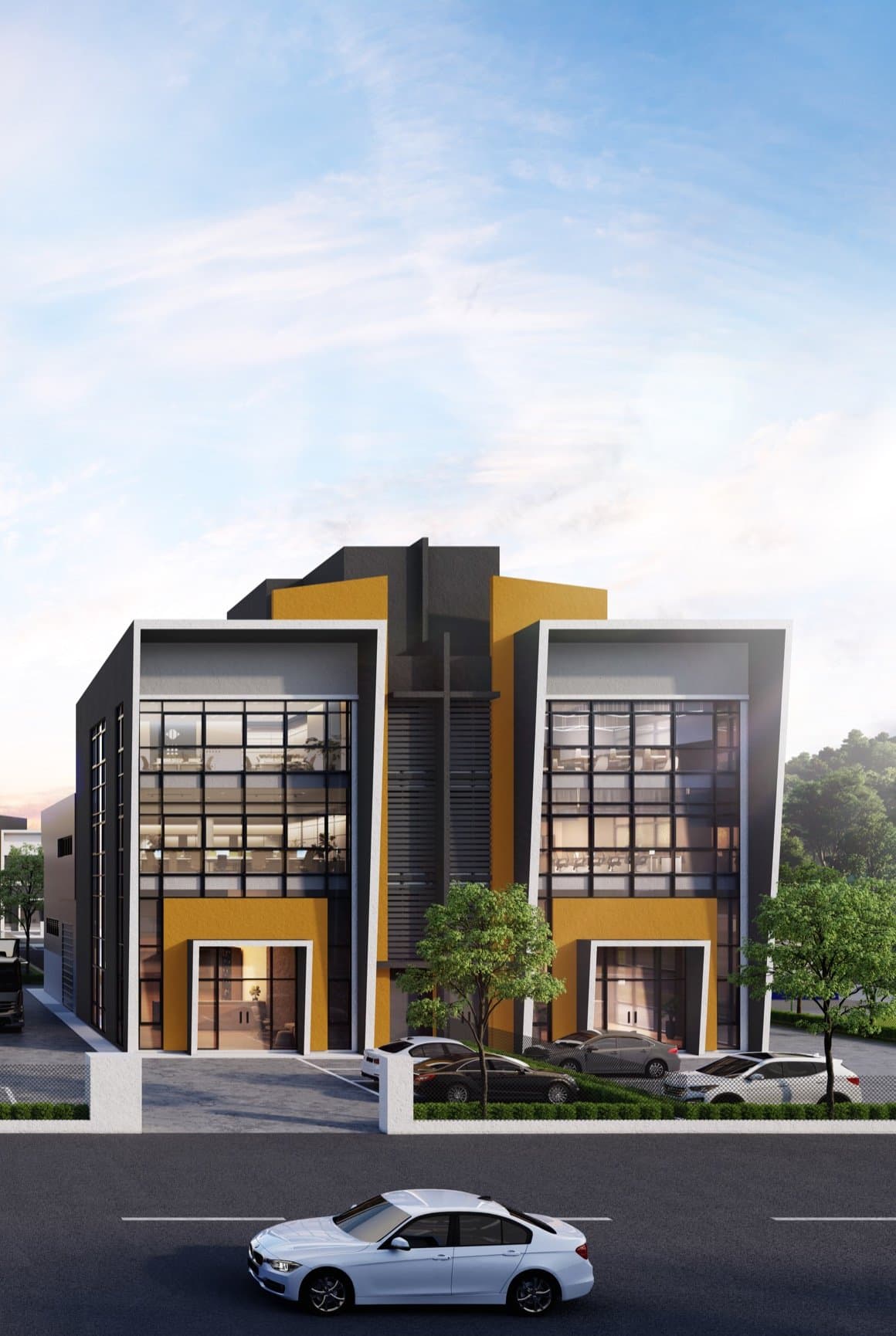 Hub 8 Industrial Park building